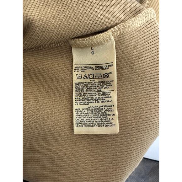 Old Navy Camel Brown Sweater Dress Size L, NWT - Picture 7 of 7